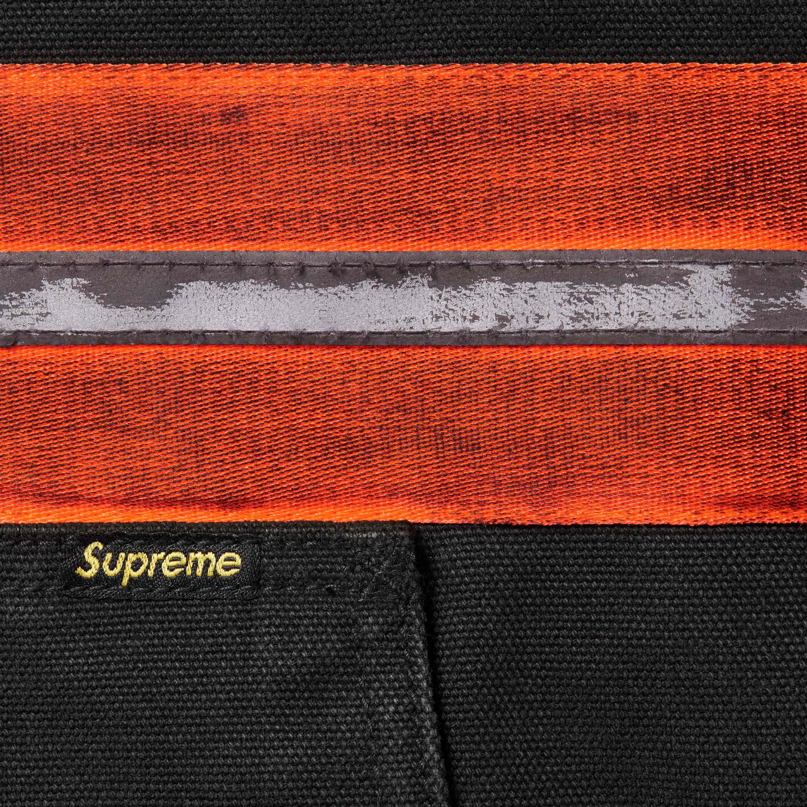 Reflective Stripe Hooded Work Jacket view 4
